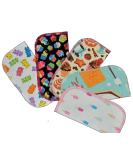 Snack Attack 1 Ply Printed Flannel 8x8 Inches Little Wipes Set of 5 - Eco-Friendly Reusable Wipes - Buy Online on GoSupps.com