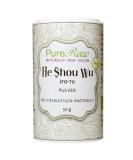 Organic He Shou Wu Powder - Raw Vegan Fo-Ti Root | Ayurvedic & Chinese Herbal Supplement | 50g Pack - Pureeraw - Buy Online on GoSupps.com