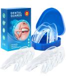 VEGCOO 8 PCS Mouth Guard for Teeth Grinding - Reusable Night Guard for Bruxism - 2 Sizes - Adults & Kids - Buy Online on GoSupps.com