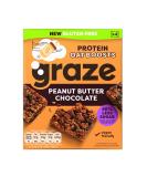 Buy Graze Gluten-Free Oatmeal Peanut Butter & Chocolate Protein 4 x 30g | Healthy Snack for Athletes | International Shipping - Buy Online on GoSupps.com