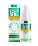 Advanced Silicone Scar Gel - Natural Treatment for Old & New Scars - C-Section Keloid & Tummy Tuck Surgery - 50ML - Buy Online on GoSupps.com