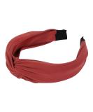 Shop Axy Vintage Red Wide Headband with Knots | Elegant Hair Accessories for Women | HR34b Style A - Buy Online on GoSupps.com