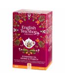 English Tea Shop - Ginger Peach Tea - 20 Sachet Envelope - 40g - Buy Online on GoSupps.com