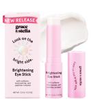 Grace & Stella Under Eye Brightener Stick - Caffeine Eye Balm for Dark Circles & Fine Lines Firming Peptides & Niacinamide Vegan & Cruelty-Free - 0.13 Oz - Buy Online on GoSupps.com