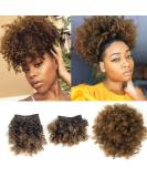 Afro Puff Drawstring Ponytail with 2 Bangs Afro High Puff Bun with Spring Curl Bangs and Afro Puff Bangs Clip in Hairpieces Pineapple Updo Ponytail with Bangs(T1B/30) 1 ponytail+ 2 bangs T1B/30 - Buy Online on GoSupps.com