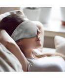 Kivik Weighted Eye Mask for Men Women - Adjustable Strap, Cooling Heat Therapy, Pain Relief - Gray - Buy Online on GoSupps.com