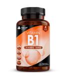 Vitamin B1 Thiamine Supplement 100mg (4 Months Value Supply) Thiamine Vitamin B1 High Strength Heart Health Healthy Nervous System Immune Health Energy Release Vegan Gluten-Free UK 120 Tablets - Buy Online on GoSupps.com
