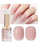 Fast Drying Holographic Nail Polish 12ML | Sheer Nude High Coverage Water-Based Lacquer - No UV/LED Required | ZJY020 - Buy Online on GoSupps.com