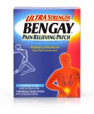 BENGAY Ultra Strength Pain Relieving Patches - Large Size 4 Each - Pack of 3 - Buy Online on GoSupps.com