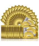 24-Carat Gold Eye Treatment Masks - 25 Pairs | Anti-Wrinkle Gel Masks for Puffiness Dark Circles & Hydration - Buy Online on GoSupps.com