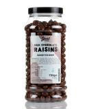 Milk Chocolate Raisins Gift Jar from The Just Treats Collection - Buy Online on GoSupps.com