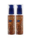 Vaseline Illuminate Me Body Oil - Shimmering Bronzer for Melanin-Rich Skin | Radiant Hydrating Shimmer Oil (3.3 Oz Pack of 2) - International Shipping Available - Buy Online on GoSupps.com