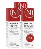 N1 Warts Tincture 6ml - Effective Wart Remover Simple & Painless 3-Pack - International Shipping Available - Buy Online on GoSupps.com