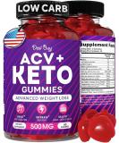 Keto ACV Gummies for Weight Loss Advanced Formula (1000mg Per Serving) - Supports Digestion Metabolism Detox & Cleansing - Apple Cider Vinegar Keto Gummies for Women and Men - Buy Online on GoSupps.com