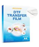 AOSORW DTF Transfer Film - 50 Sheets, Sublimation/Iron On Heat Transfer Paper (A4 Size) - Buy Online on GoSupps.com