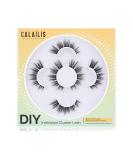 DIY Cluster Lash Extension Kit - CALAILIS Faux Mink Lashes for Natural Look | 3 Pairs of Individual Cluster Lashes - Buy Online on GoSupps.com