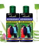 Herbal Hair Oil - Pure Adivasi Formula for Hair Growth & Fall Control | International Shipping - Buy Online on GoSupps.com