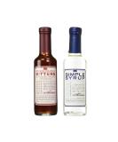 Stirrings Blood Orange Bitters & Simple Syrup Mixer Variety Pack - 12oz Bottle - Buy Online on GoSupps.com