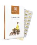 Healthspan Flaxseed Oil 1000mg | Omega 3 Fatty Acid ALA | 120 Capsules | Promotes Healthy Blood Cholesterol | Women's Vegan Supplement - Buy Online on GoSupps.com