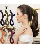 RC Roche Ornament 6 Pcs Women's Girls Cute Hair Ribbon Bow Ponytail Holder - Non Slip Grip, Stylish Fashion Accessory - Medium Classic Multicolor (Pack of 6) - Buy Online on GoSupps.com