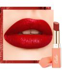 Oulac Red Moisturising Lipstick - Vegan Gluten-free Lip Balm Tinted for Hydrated Lips - Satin Finish with Shea Butter - Highly Pigmented SG07 Body Heat - Buy Online on GoSupps.com
