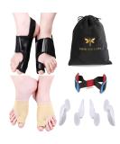 Bunion Corrector Kit for Women and Men - Orthopedic Splint & Protector with Bunion Pads and Toe Exercise Strap - 9 Pieces - Buy Online on GoSupps.com