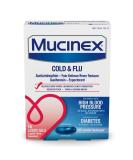 Mucinex Cold & Flu High Blood Pressure Liquid Gels 16 ct - Fast Relief - Buy Online on GoSupps.com