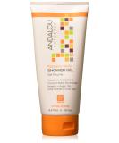 Andalou Naturals Mandarin Vanilla Shower Gel - 8.5 Oz & 1.42 Oz (Pack of 6) | Natural Skincare International Shipping - Buy Online on GoSupps.com