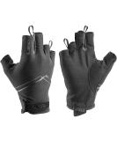 LEKI Multi Breeze Short Gloves - Black Finger Gloves EU 10 for All-Weather Performance | International Shipping Available - Buy Online on GoSupps.com