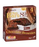 4pk Fibre Snack Bars - Chocolate Brownies - Nutrient-Rich - Balanced Nutrition - Delicious Treats For Women Kid's Men's And Adults - Portable Snack For All Ages - Tasty and Nourishing - Buy Online on GoSupps.com