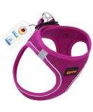 Petex Dog Harness for Small & Medium Dogs - TUV Tested Made in Europe | Reflective Breathable Air Mesh Technology - Purple XS - Buy Online on GoSupps.com