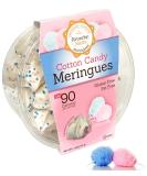 Krunchy Melts Cotton Candy Meringue Cookies - Fat Free, Gluten Free, Nut Free - 90 Calories - Low Calorie Sweet Treats - Buy Online on GoSupps.com