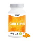 TNT Curcumin 120 Capsules - High Dose Turmeric & Piperine - Natural Vegan Curcuma for Anti-Inflammatory Support - Buy Online on GoSupps.com