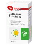 Curcumin Extract 45 Dr. Wolz | 40x Bioavailability | Vegan Turmeric | 90 Capsules | International Shipping - Buy Online on GoSupps.com