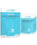 JJ CARE Lidocaine Patches - Pack of 6 Maximum Strength Pain Relief Patches for Back, Shoulder & Body - 12Hr Lasting, Unscented - Buy Online on GoSupps.com