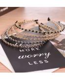 Buy Xiyee 5-Piece Strass Hair Band Set - Crystal Rhinestone & Pearl Hair Accessories | Shiny Slide-Resistant Fashion - Buy Online on GoSupps.com