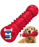 Samnis Indestructible Red Kielzeug Dog Toy - Premium Natural Rubber Squeaky & Robust for Medium & Large Dogs - Buy Now! - Buy Online on GoSupps.com
