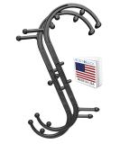 Body Back Buddy Classic - USA Made Trigger Point Massage Tool, Manual Self Massager 2 Pack - Black Marbled - Buy Online on GoSupps.com