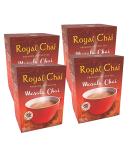 Royal Chai Premium Instant Tea Masala sweetened 220g x 4 - Buy Online on GoSupps.com