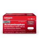 Amazon Basic Care Acetaminophen Extended-Release Tablets 650mg - 100 Count Pack, Pain Relief Medication - Buy Online on GoSupps.com