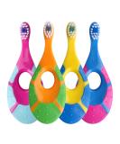 Baby Toothbrush 4 Pack for Infants & Toddlers 0-2 Years | Extra Soft Bristles, BPA-Free, Easy-Grip Handle - Buy Online on GoSupps.com