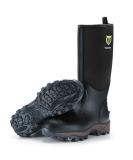 TIDEWE Rubber Neoprene Boots Men And Women Waterproof Durable 6mm Neoprene Boot Rain Boot Hunting Boot Arctic Outdoor Boot(Ger) Black 11 Women10 Men - Buy Online on GoSupps.com