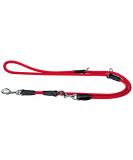 HUNTER Freestyle Adjustable leash for dogs robust weatherproof 1.0/200 cm red 1.0 x 200 cm red - Buy Online on GoSupps.com