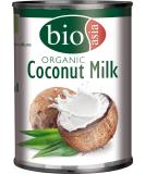 Buy Bioasia Organic Coconut Milk (18% Fat) - Vegan Gluten-Free Lactose-Free | Perfect for Cooking Baking Desserts & Cocktails (3 x 400 ml) - Buy Online on GoSupps.com