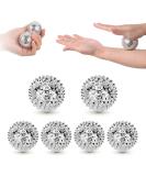AEAEAN 6-Piece Magnetic Hedgehog Hand Massage Balls - Relieve Muscle Fatigue & Promote Blood Circulation (32mm/47mm) - Buy Online on GoSupps.com