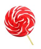 Wendy's Candies - Giant swirl Lollipop - strawberry and cream - Handcrafted confectionery - delicious sweet - Candy - gifts ideas for all occasions - ref OSCR STRAWBERRY-CREAM - Buy Online on GoSupps.com