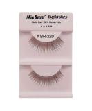 Mia Secret Mix Highlights Eyelashes - Natural Black Strip False Lashes - 4 Pack (BR-220) | International Shipping - Buy Online on GoSupps.com