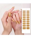 Semi Cured Gel Nail Strips Gel Nail Stickers - 20 Pcs Nail Stickers for Nail Art - Soft Self-Adhesive Gel Nail Wraps Easy Apply & Remove for Salon-Quality Manicure Kit (UV/LED Lamp Required)(BSS-0340) - Buy Online on GoSupps.com