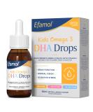 Efamol Kids Omega 3 DHA Drops - Suitable for infants from 6 months to adults - Natural Lemon Flavour - Sugar Free - Buy Online on GoSupps.com