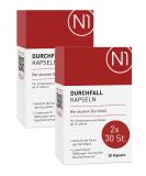 N1 Diarrhea Capsules 60 pcs - Fast Relief for Acute Diarrhea Reduces Duration & Abdominal Pain - Buy 2-Pack Online - Buy Online on GoSupps.com